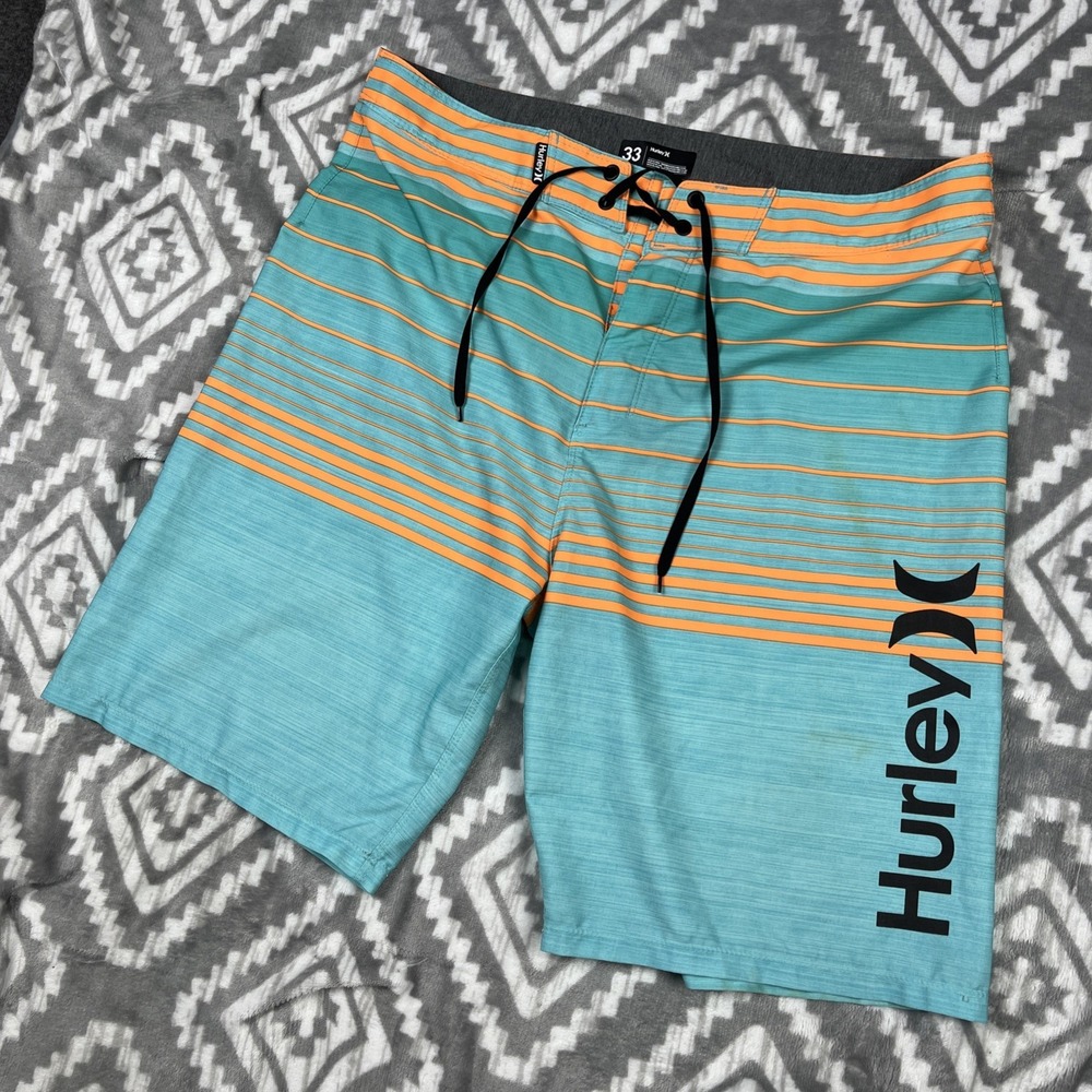 Hurley Phantom Bermuda Men's 36 Boardshorts Spandex Swimwear Surf Beach Shorts